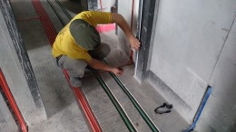 桂林杰特装饰棠棣之华38栋工地
